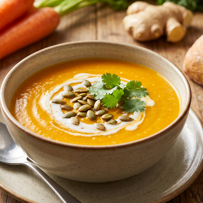 Carrot & Ginger Soup