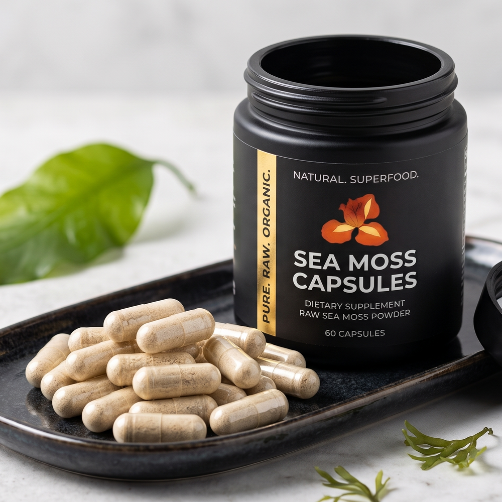 Sea Moss Capsules - 60 Count